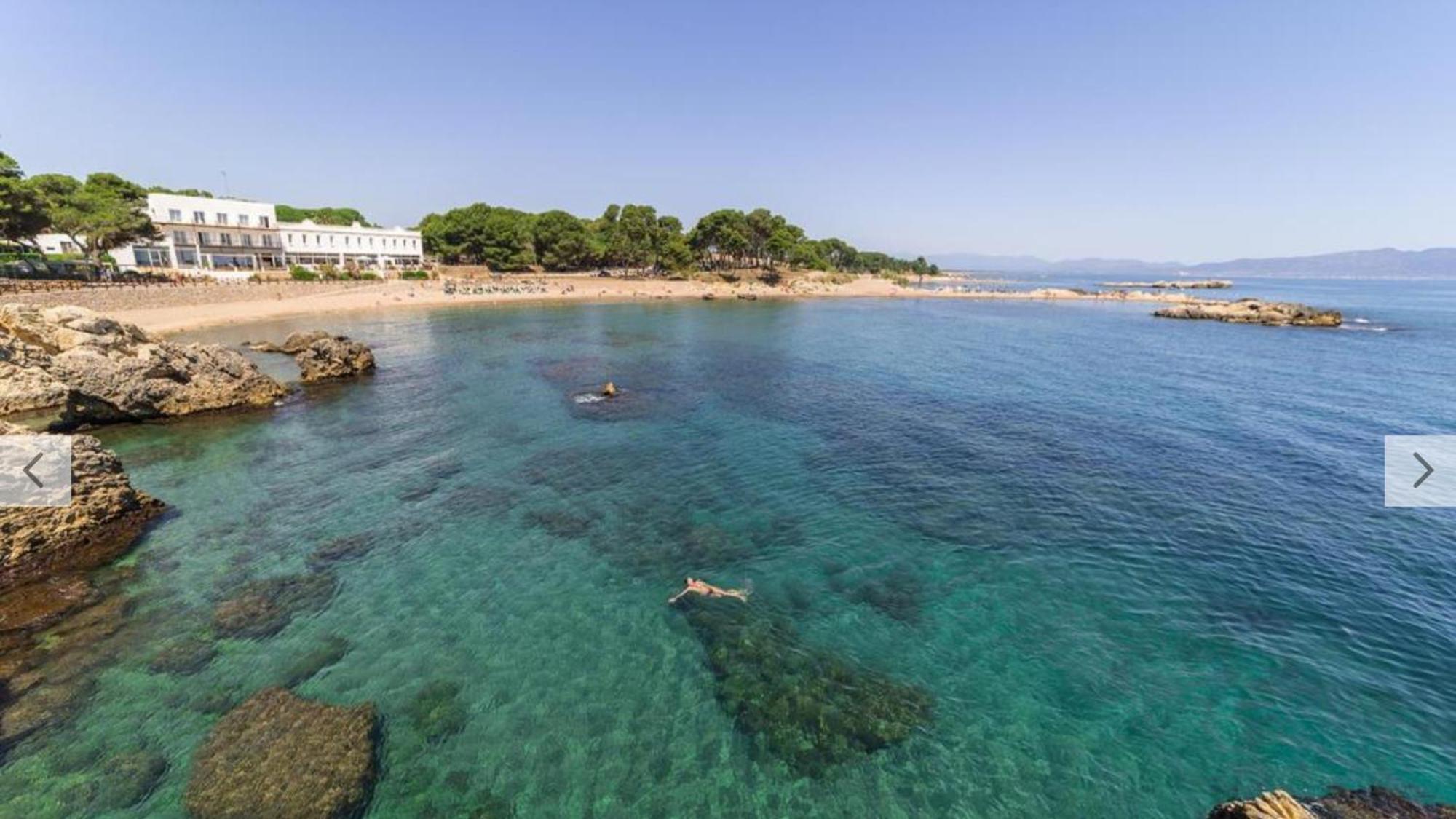 Orsa-Atico Con Vista Al Mar Y Piscina Apartment L' Escala Luaran gambar