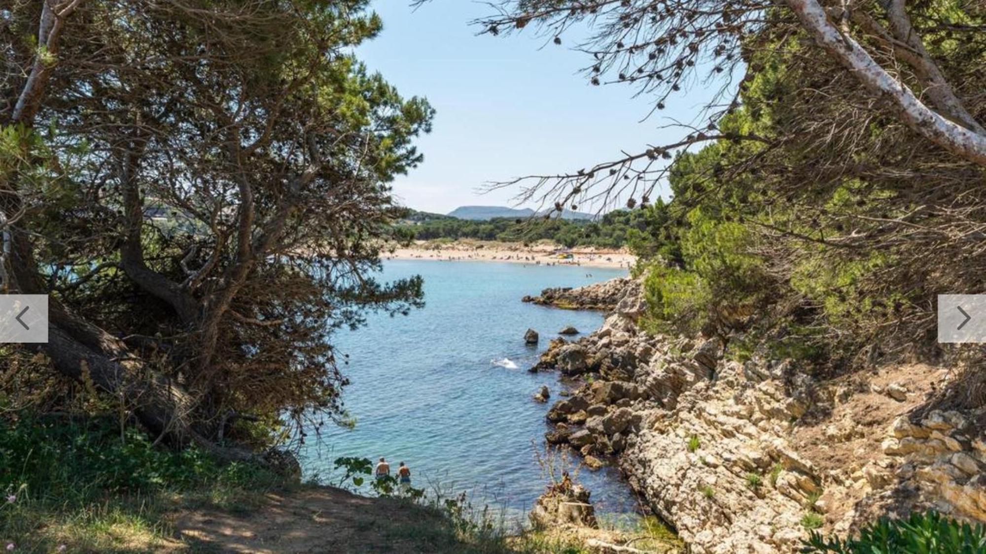 Orsa-Atico Con Vista Al Mar Y Piscina Apartment L' Escala Luaran gambar